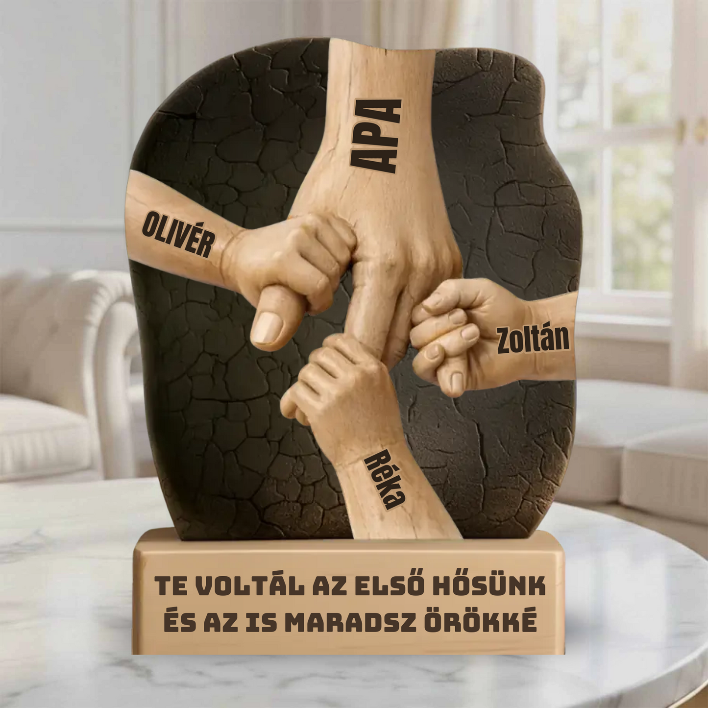 Az Örök Kötelékünk – Egyedi Családi Fa Ajándék Apának